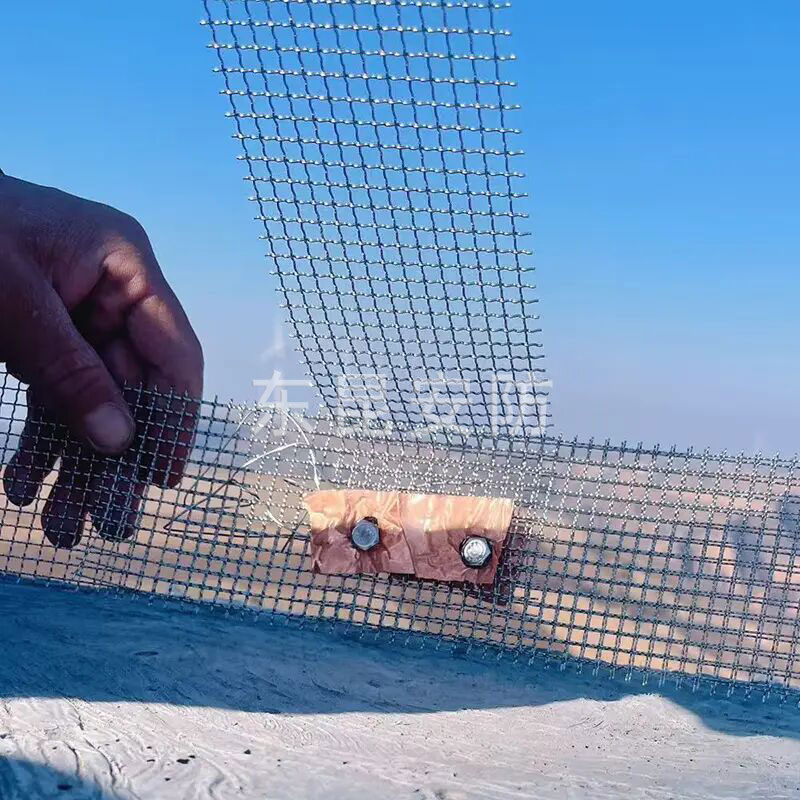 風電裝備混塔304不銹鋼絲網抱箍